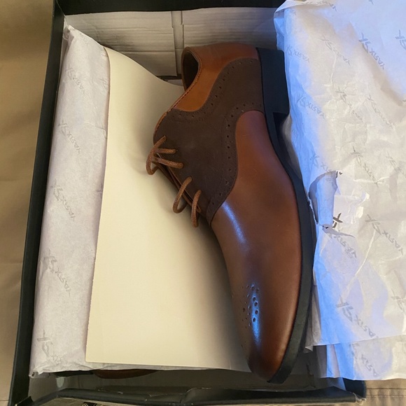 Xray Roux Men's Saddle Dress Shoes - Picture 3 of 5